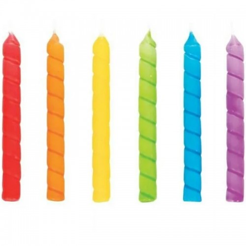 Velas Torcidas Cores